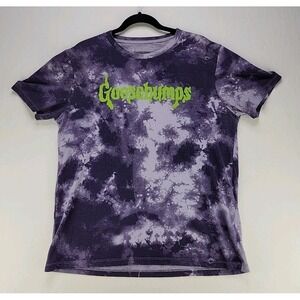 Old Navy Goosebumps Purple Tie-Dye T Shirt Men's Size Large